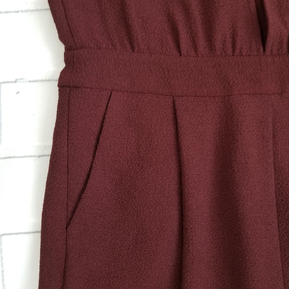 Rebecca Minkoff Maroon Jumpsuit - Picture 7 of 8